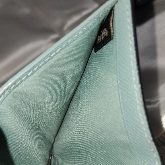 Coach Turquoise Leather Wallet - Picture 9 of 11